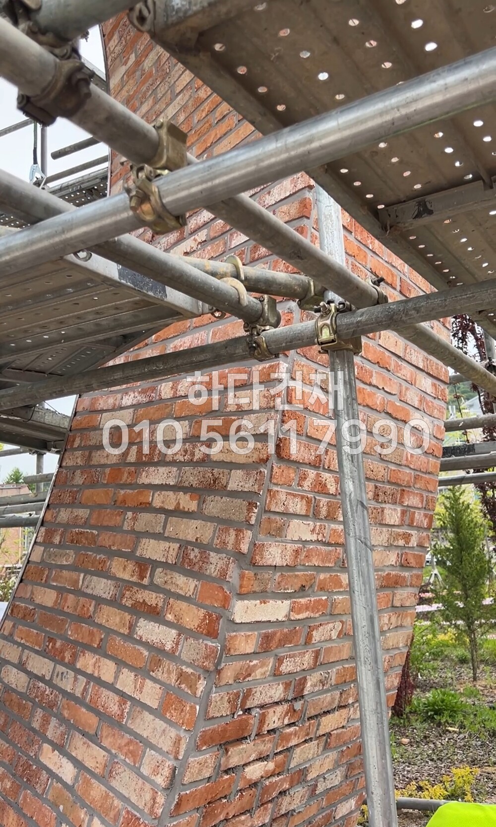 고벽돌타일 적고벽돌타일 240x55x20T / 하다건재 고벽돌 시공사례