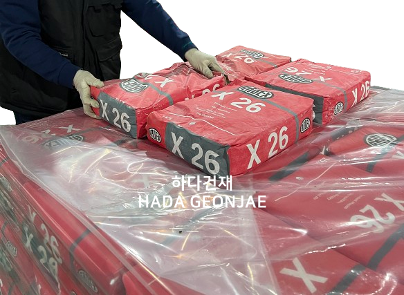 아덱스 X26 고탄성 벽돌타일접착제 / 하다건재 ARDEX