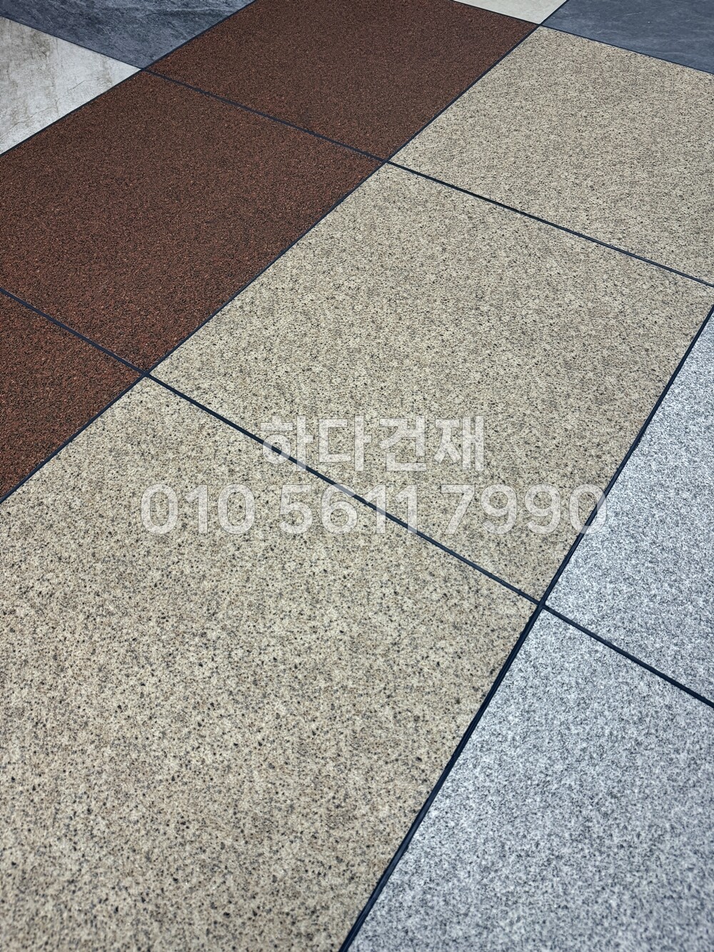 포세린타일 포세린타일 사비석 시공사례 / 하다건재