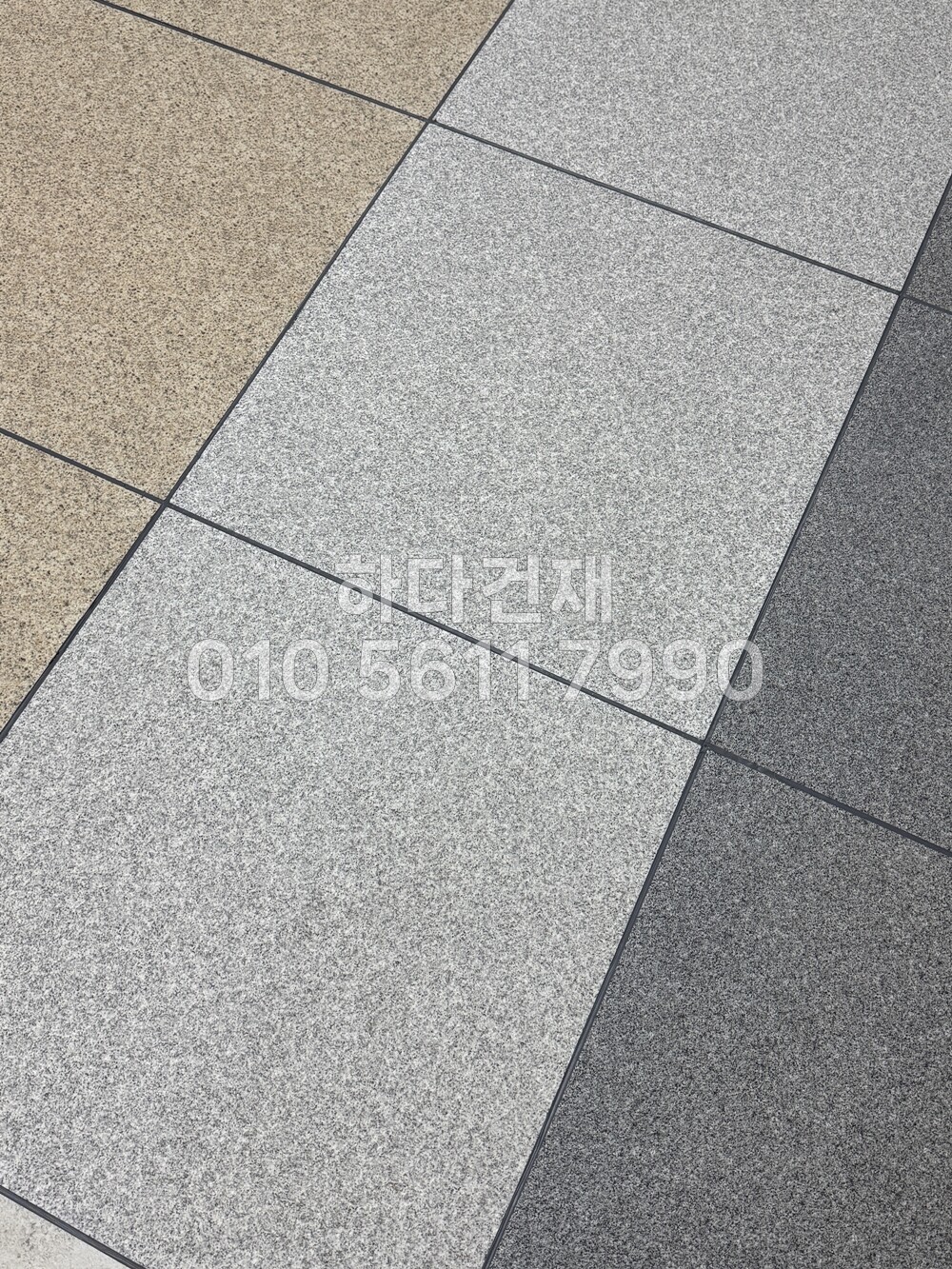 포세린타일 페데스탈타일 포천석버너구이 시공사례 / 하다건재