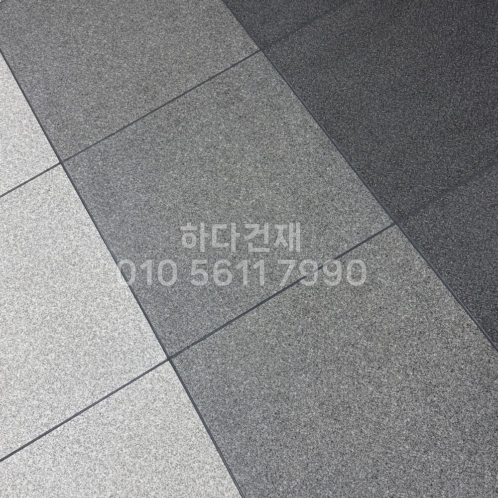 포세린타일 페데스탈타일 고흥석버너구이 시공사례 / 하다건재