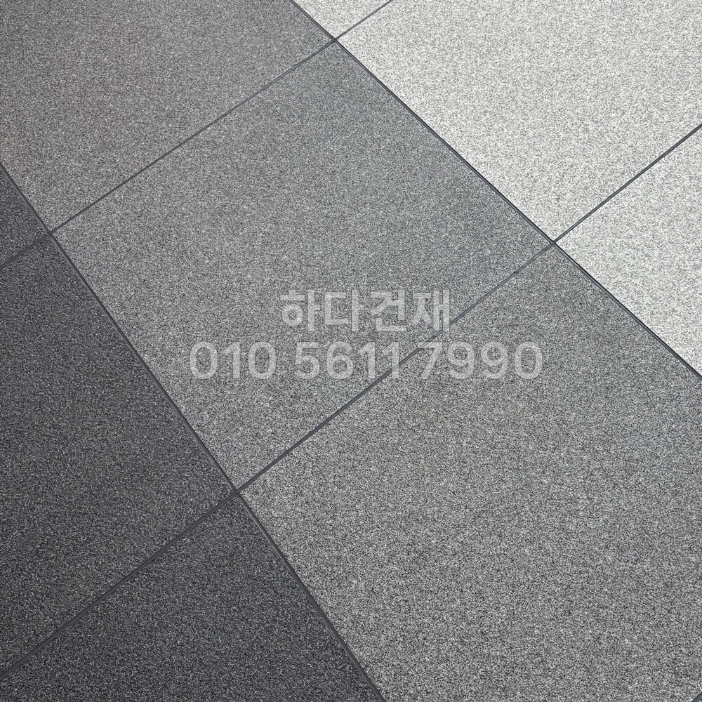 포세린타일 페데스탈타일 고흥석버너구이 시공사례 / 하다건재