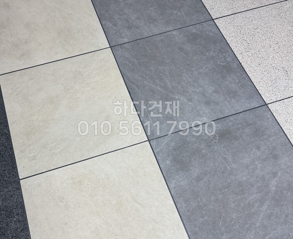 포세린타일 페데스탈타일 까사로마베이지 시공사례 / 하다건재