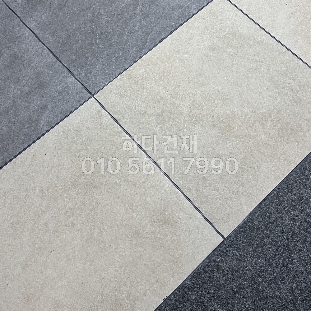 포세린타일 페데스탈타일 까사로마베이지 시공사례 / 하다건재