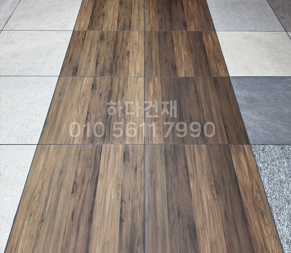 포세린타일 페데스탈타일 우드 멜리아스틱 내추럴 시공사례 / 하다건재