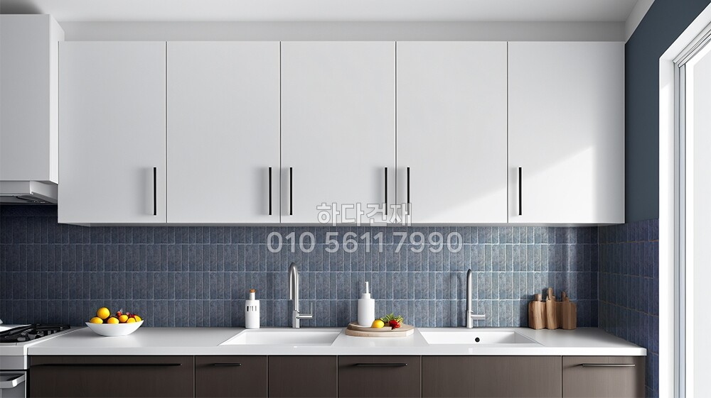 타운타일 195x48x8T 블루 / 하다건재 자기질타일 포세린타일