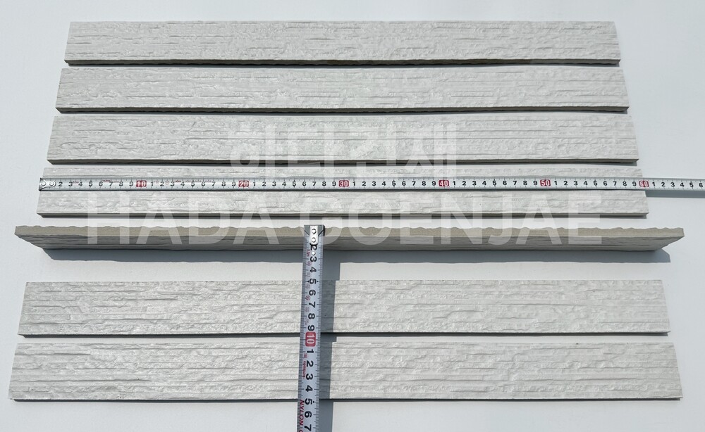 롱비치타일 600x48x10T 화이트 / 하다건재 세라믹타일