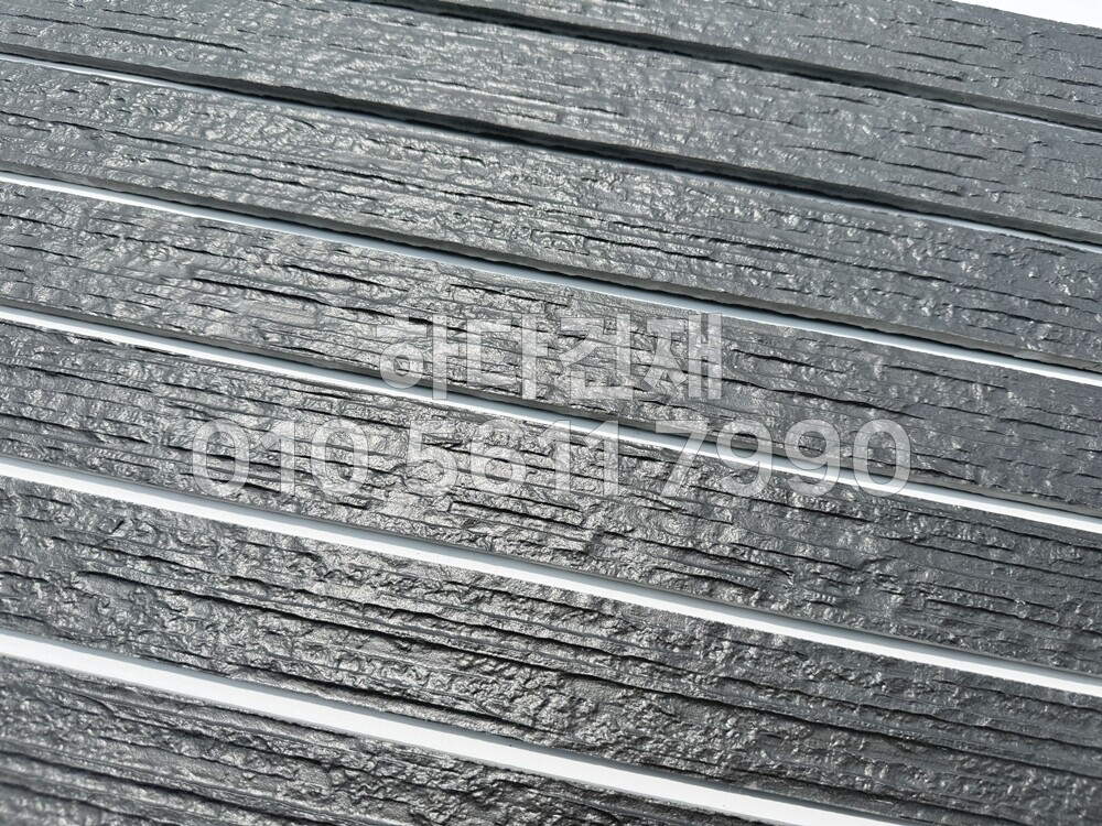 롱비치타일 600x48x10T 블랙 / 하다건재 세라믹타일