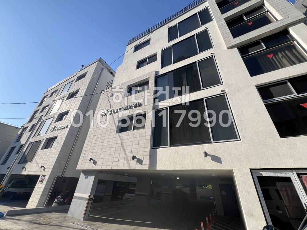 모노타일 점보 390x190x15T 화이트그레이 / 하다건재 시공사례