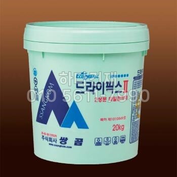 쌍곰 드라이픽스2 20kg 내 외장용 타일접착제 백색 (기본, 내한용)