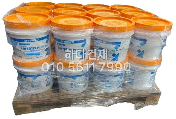 테라픽스 P21 울트라 프리미엄 1액형 타일접착제 / 하다건재 테라코