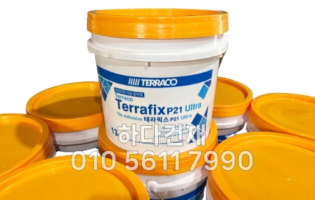 테라픽스 P21 울트라 프리미엄 1액형 타일접착제 / 하다건재 테라코