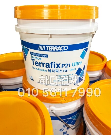 테라픽스 P21 울트라 프리미엄 1액형 타일접착제 / 하다건재 테라코
