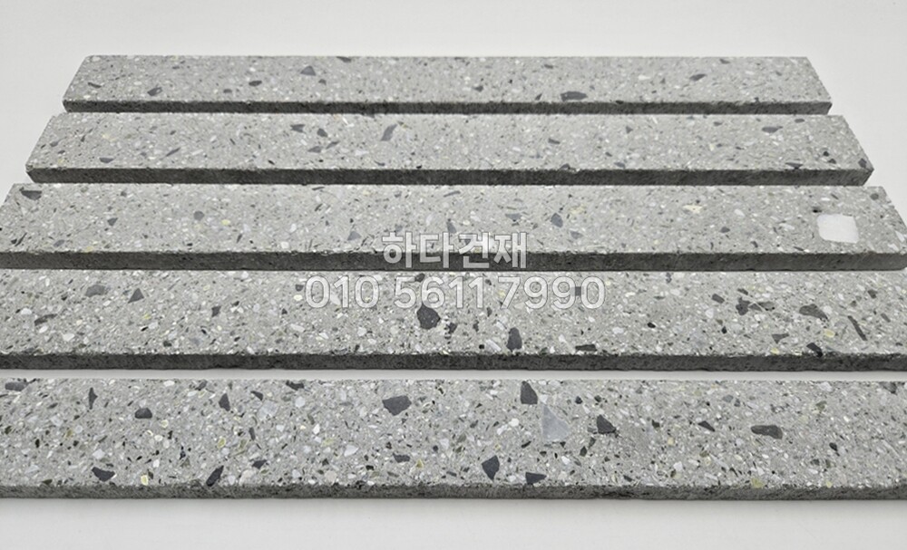 모노타일 롱와이드 500x50x15T 캐슬그레이 / 하다건재 와이드벽돌타일 롱브릭타일
