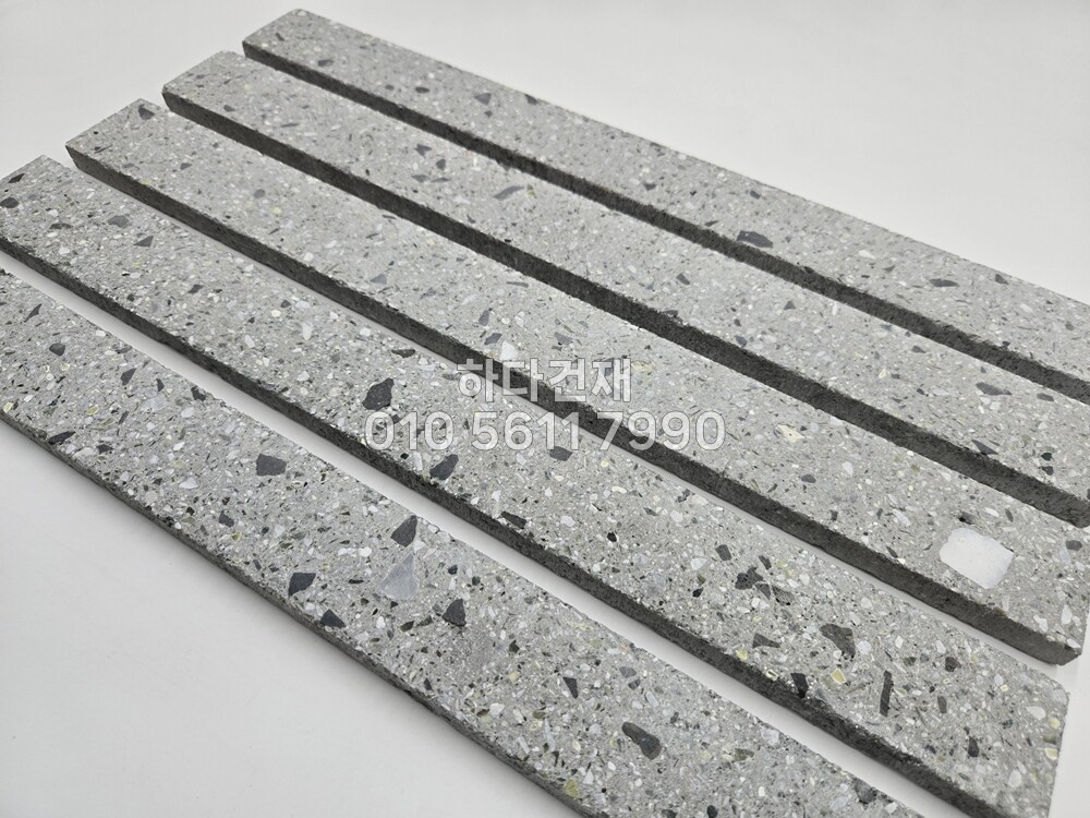 모노타일 롱와이드 500x50x15T 캐슬그레이 / 하다건재 와이드벽돌타일 롱브릭타일