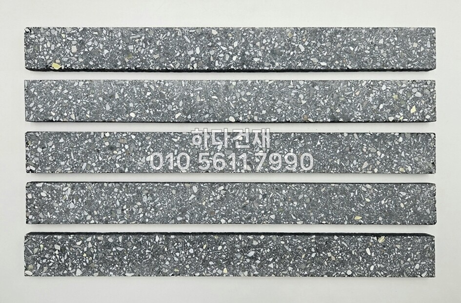 모노타일 롱와이드 500x50x15T 캐슬블랙 / 하다건재 와이드벽돌타일 모노롱브릭