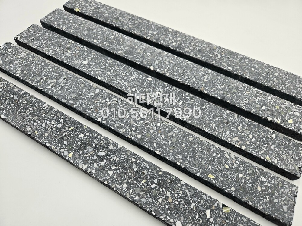 모노타일 롱와이드 500x50x15T 캐슬블랙 / 하다건재 와이드벽돌타일 모노롱브릭