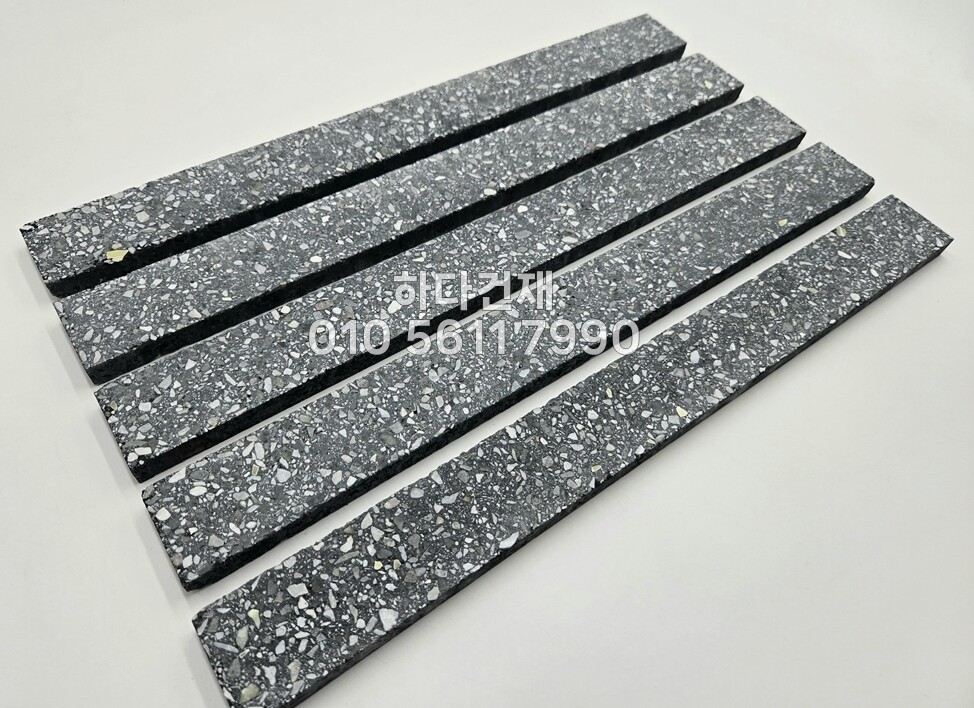 모노타일 롱와이드 500x50x15T 캐슬블랙 / 하다건재 와이드벽돌타일 모노롱브릭