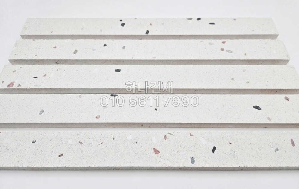 모노타일 롱와이드 500x50x15T 화이트팝 / 하다건재 와이드벽돌타일 모노롱브릭