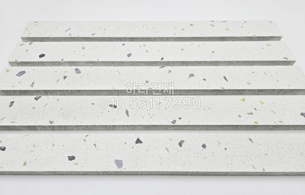 모노타일 롱와이드 500x50x15T 비취화이트 / 하다건재 와이드벽돌타일 모노롱브릭