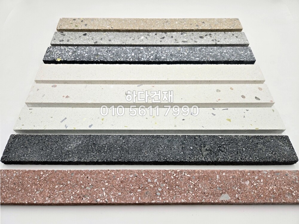 모노타일 롱와이드 500x50x15T / 하다건재 와이드벽돌타일 롱브릭타일