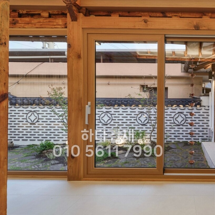 곡선와편 U와편 / 하다건재 전통담장타일 와편타일