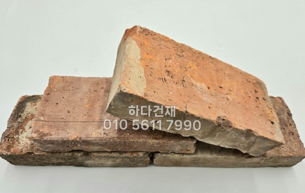 적고벽돌 230~240x50~55x110~115T / 하다건재 조적벽돌 파벽돌