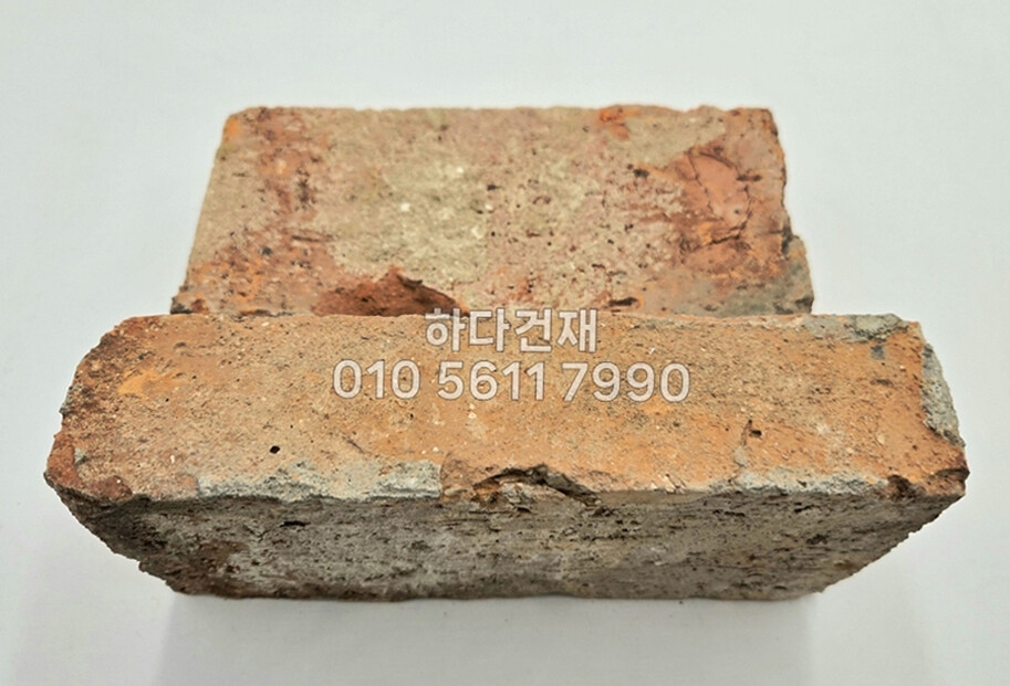 적고벽돌 230~240x50~55x110~115T / 하다건재 조적벽돌 파벽돌