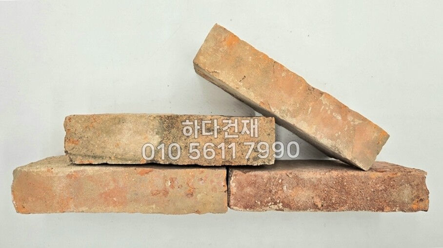 적고벽돌 230~240x50~55x110~115T / 하다건재 조적벽돌 파벽돌