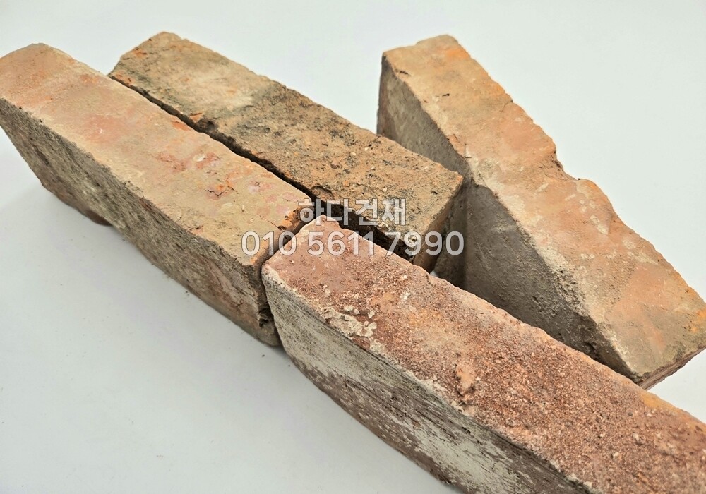 적고벽돌 230~240x50~55x110~115T / 하다건재 조적벽돌 파벽돌
