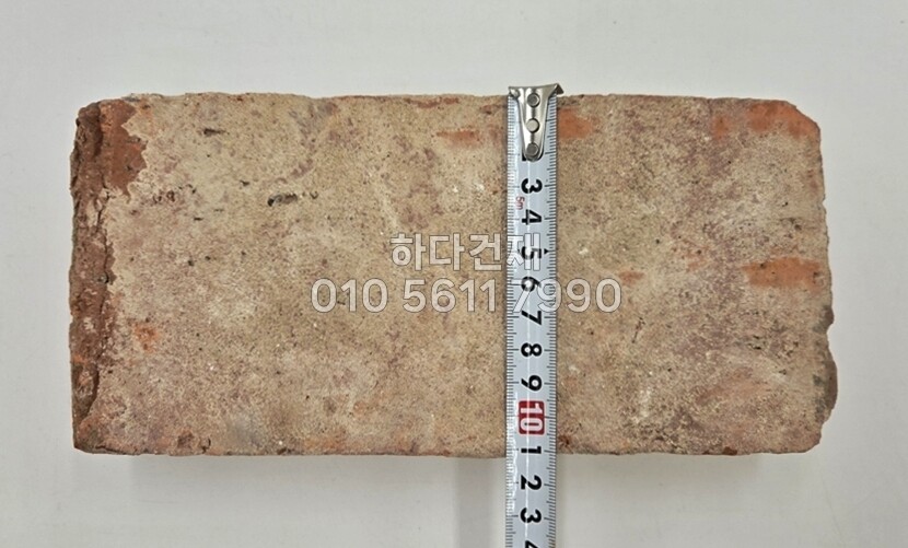 적고벽돌 230~240x50~55x110~115T / 하다건재 조적벽돌 파벽돌