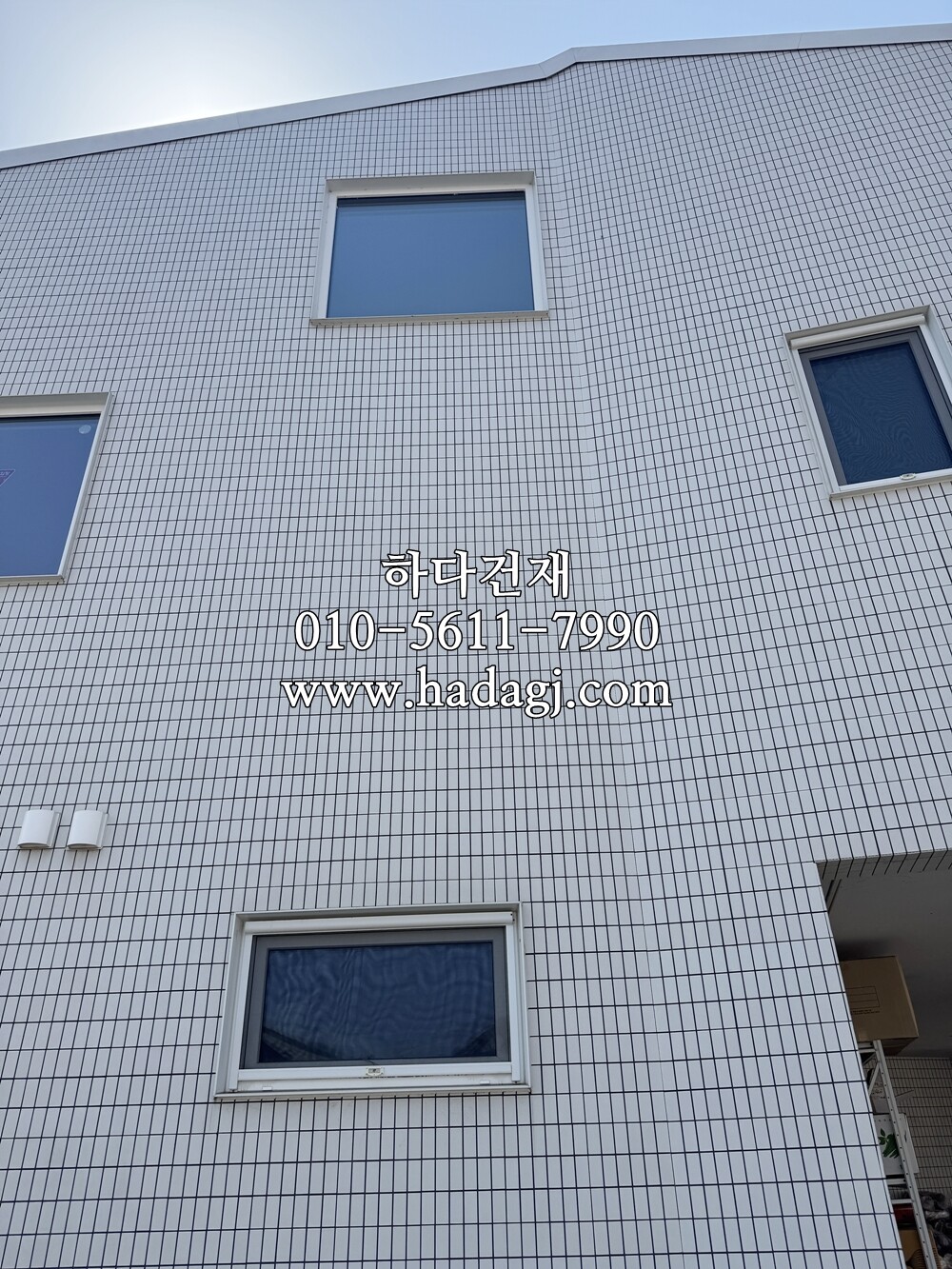 아이콧료와 안센트타일 501 가로결 시공사례 / 하다건재 ICOTRYOWA 일본타일 아이코트료와