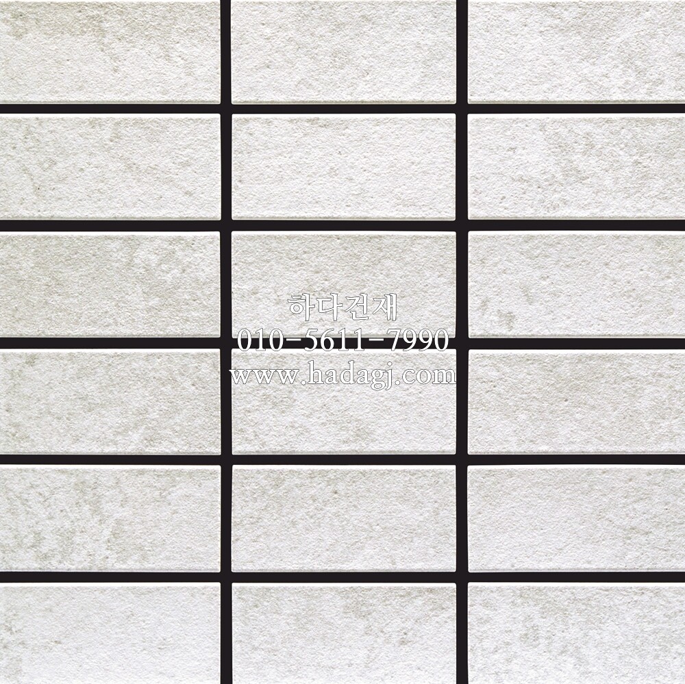 그리드모르타르 타일 111번컬러 아이코트료와 / 하다건재 일본타일 ICOT RYOWA