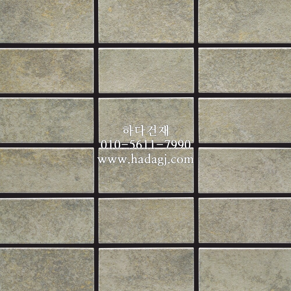 그리드모르타르 타일 114번컬러 아이코트료와 / 하다건재 일본타일 ICOT RYOWA