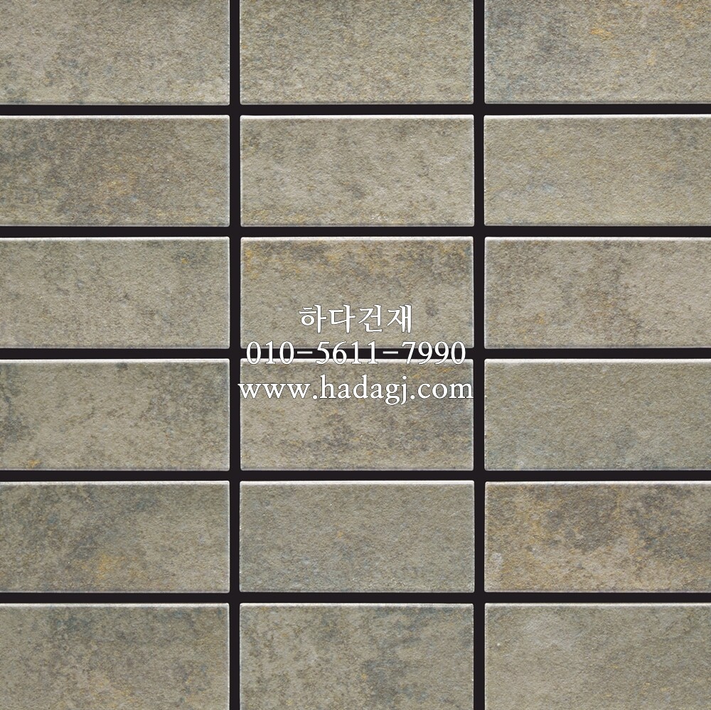 그리드모르타르 타일 115번컬러 아이코트료와 / 하다건재 일본타일 ICOT RYOWA