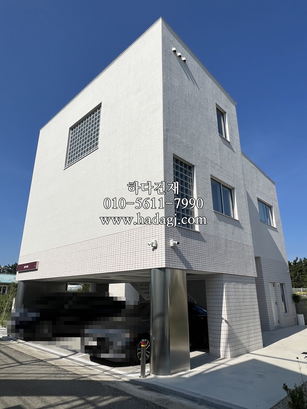 아이코트료와 안센트타일 501 세로결&가로결&정각 시공사례  / 하다건재 일본타일 ICOT RYOWA