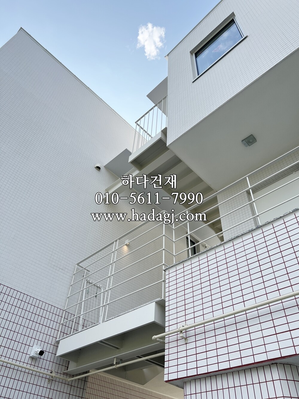 아이코트료와 안센트타일 501 세로결&가로결&정각 시공사례  / 하다건재 일본타일 ICOT RYOWA 아이콧료와