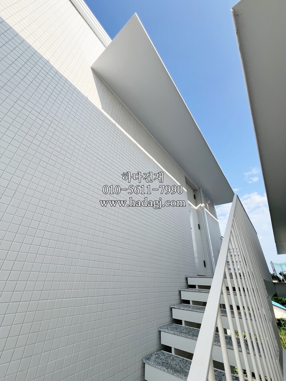 안센트타일 501 가로결, 세로결, 정사각 시공사례 / 하다건재 일본타일 아이코트료와 ICOT RYOWA 아이콧료와