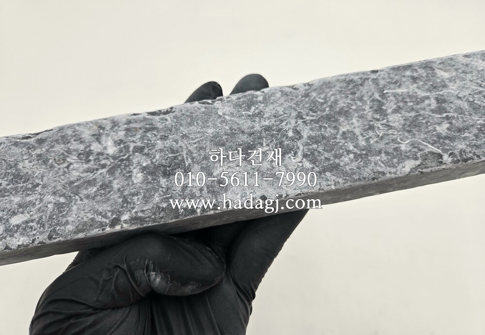 고딕블루스톤 300x50x20T / 하다건재 천연석타일 블루스톤텀블