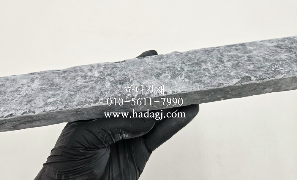 고딕블루스톤 300x50x20T / 하다건재 천연석타일 블루스톤텀블