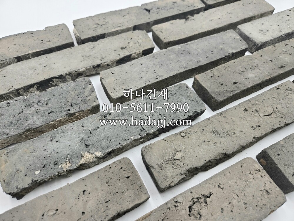 청고벽돌타일 스무스 230~240x50~55x20T / 하다건재 고벽돌