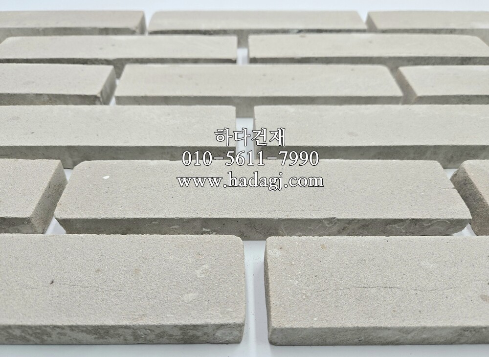 백고벽돌타일 스무스 230~240x50~55x20T / 하다건재 고벽돌