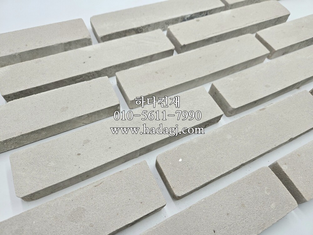 백고벽돌타일 스무스 230~240x50~55x20T / 하다건재 고벽돌