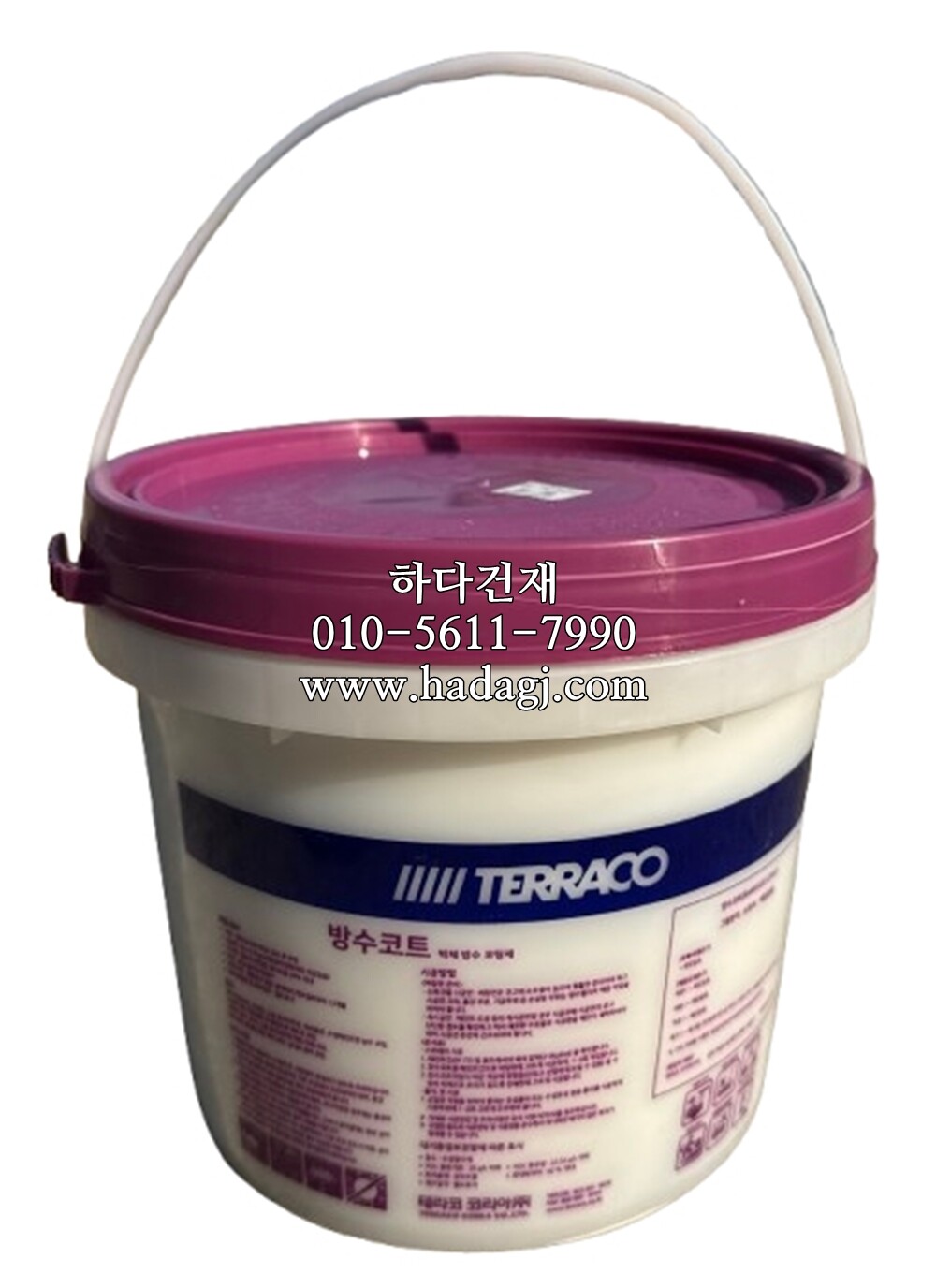 테라코 방수코트 투명 방수코팅제 / 하다건재