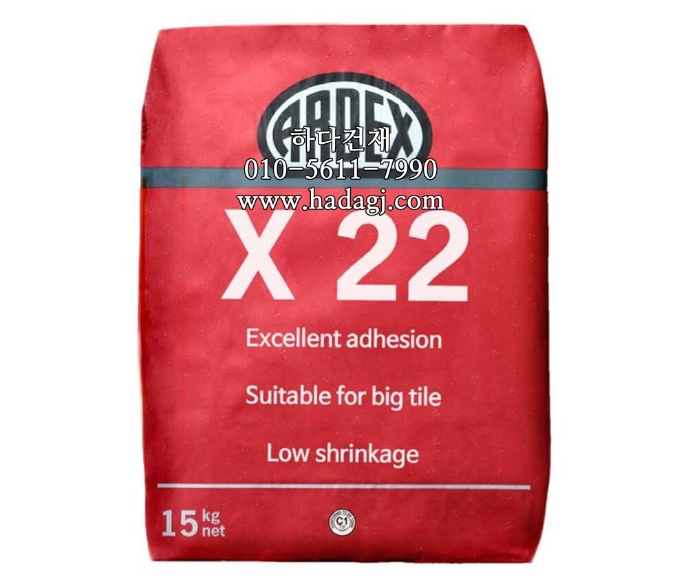 X22 고성능 범용 스톤&타일 접착제 / 하다건재 아덱스