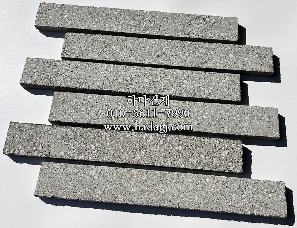 모노타일 390x55x15~17T 그레이 / 하다건재