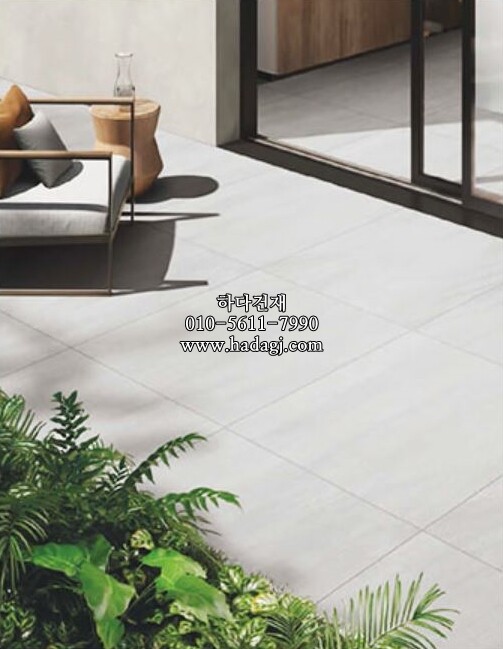 세라믹데크 라군 600x600x20T 신더 LAGOON 페데스탈타일 / 하다건재