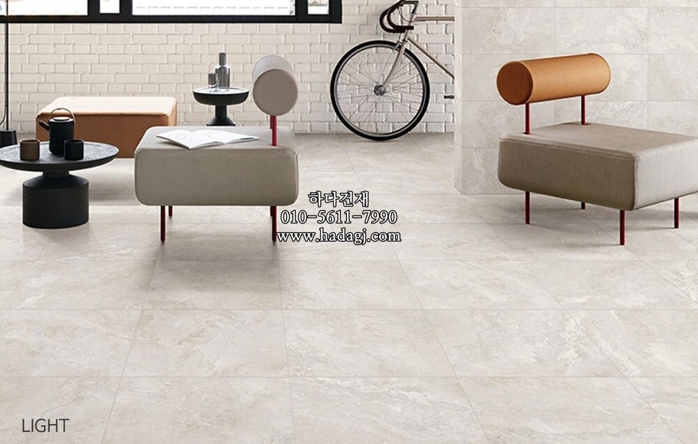 세라믹데크 노르시아 600x600x20T 라이트베이지 NORCIA 페데스탈타일 / 하다건재