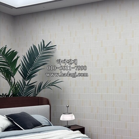 직각 모자이크타일 45x145x6T 화이트 논슬립 / 하다건재