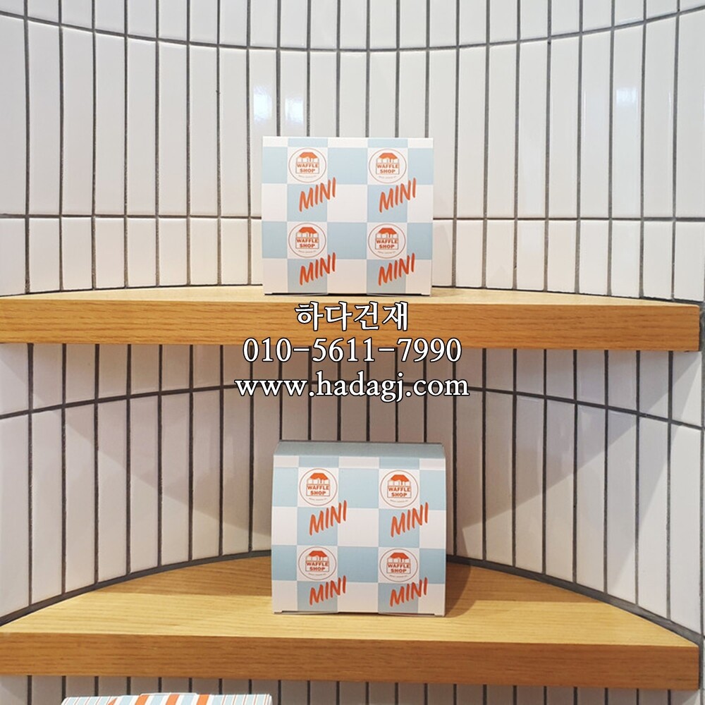 직각 모자이크타일 22x145x5T 화이트 유광 / 하다건재